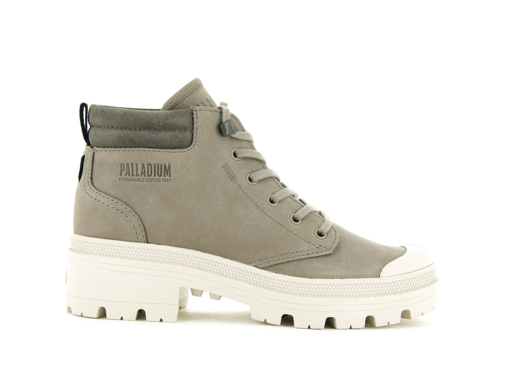 Botas Palladium PALLABASE LO CUFF Mujer Miss Dune | Costa Rica-73164